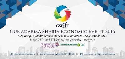 GUNADARMA SHARIA ECONOMIC EVENT (GSENT) 2016