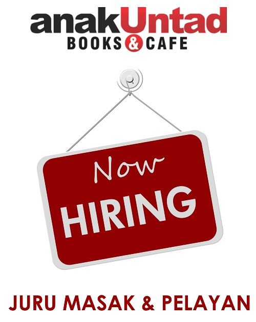 anakUntad Books & Cafe, Now Hiring!