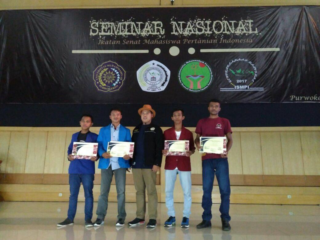 Mahasiswa Fakultas Pertanian Raih Juara Umum Nasional di Purwokerto