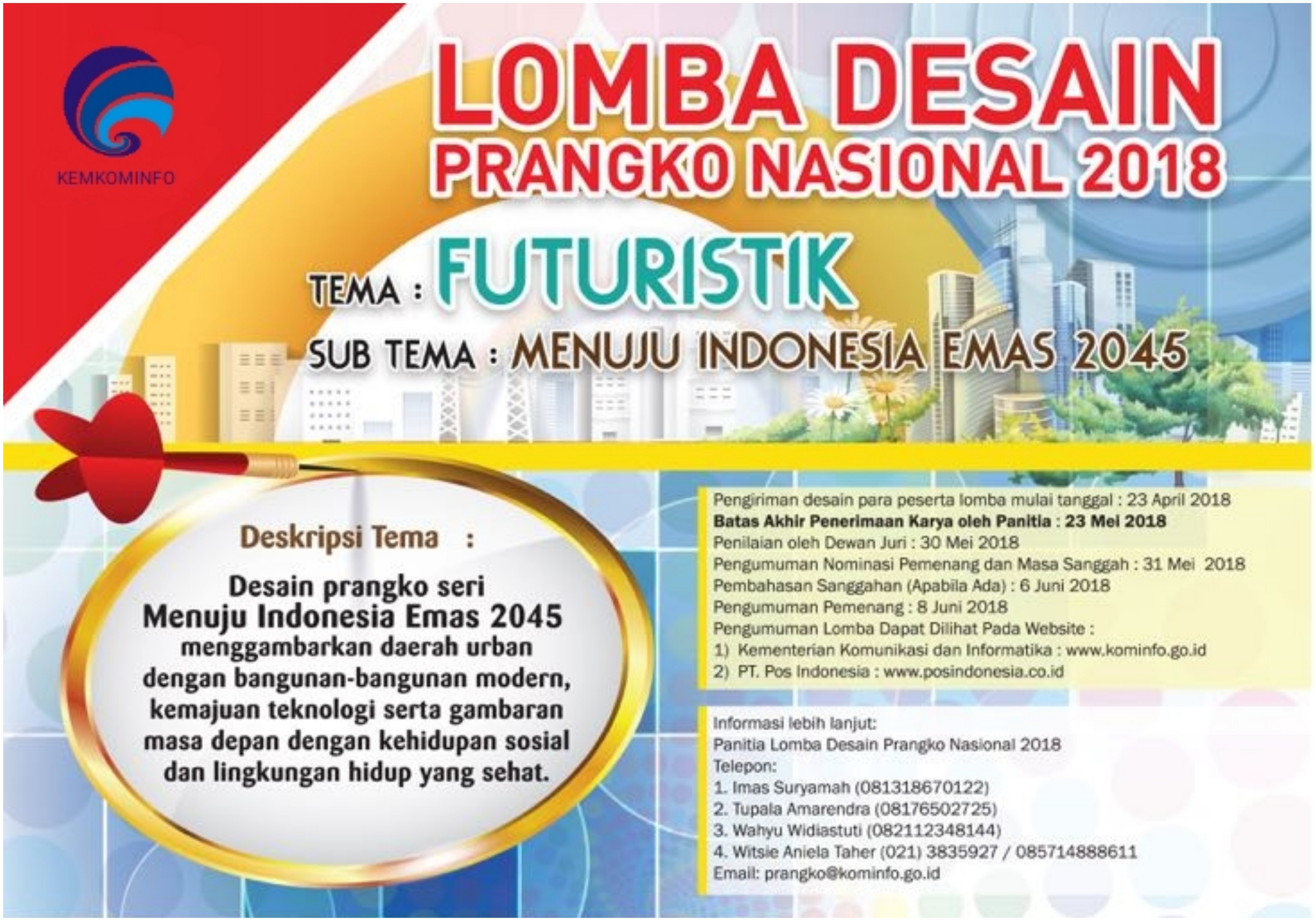 Lomba Desain Prangko Nasional (LDPN) Tahun 2018